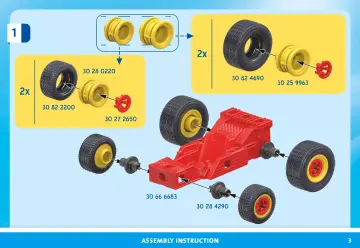 Manuales de instrucciones Playmobil 71632 - Racing Luchador (3)