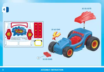 Manuales de instrucciones Playmobil 71632 - Racing Luchador (6)