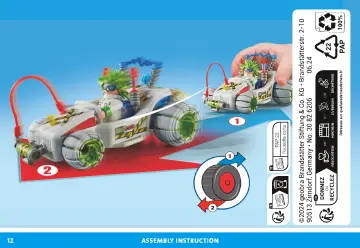 Instrukcje obsługi Playmobil 71633 - Racing: Profesor (12)