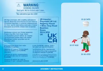Manual de instruções Playmobil 71634 - Racing Pizza (2)