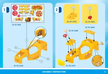 Manual de instruções Playmobil 71634 - Racing Pizza (3)