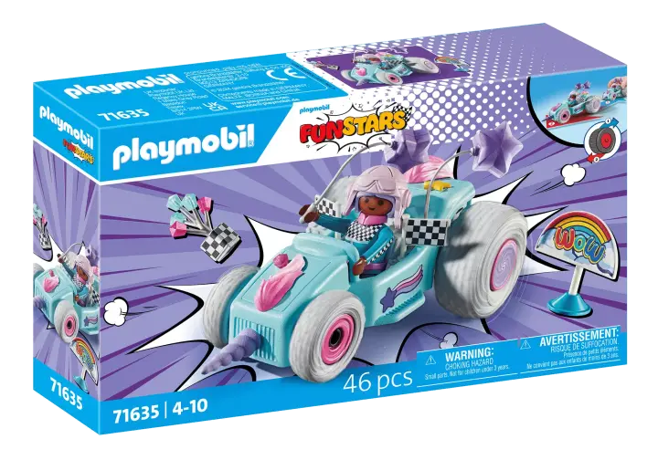 Playmobil 71635 - Crazy Kart Γυναίκα-Μονόκερος - BOX