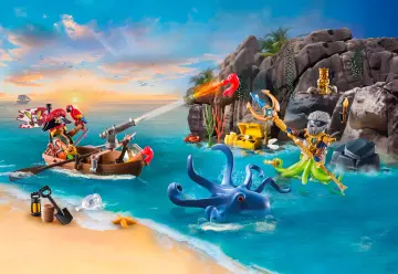 Playmobil 71636 - Χριστουγεννιάτικο Ημερολόγιο Ο θησαυρός των πειρατών