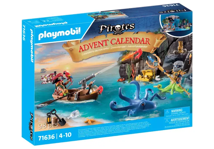 Playmobil 71636 - Kalendarz adwentowy: Piraci - BOX