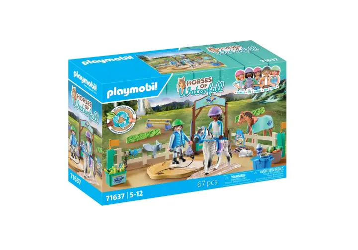 Playmobil 71637 - Escola moderna de equitação - BOX