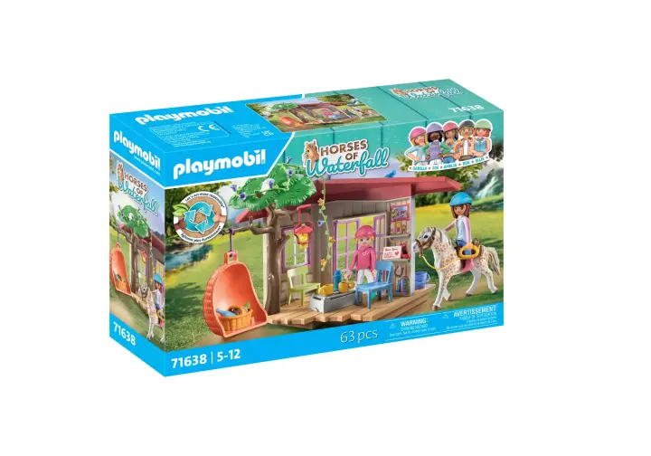 Playmobil 71638 - Espace détente avec cavalières - BOX