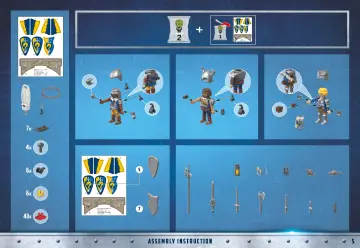 Οδηγίες συναρμολόγησης Playmobil 71642 - Κάστρο του Arwynn (5)