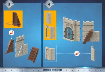 Οδηγίες συναρμολόγησης Playmobil 71642 - Κάστρο του Arwynn (7)