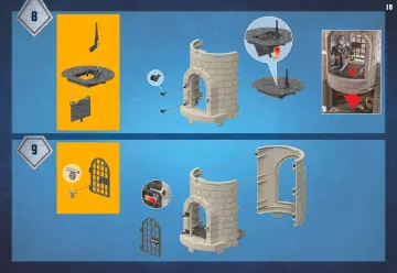 Οδηγίες συναρμολόγησης Playmobil 71642 - Κάστρο του Arwynn (10)