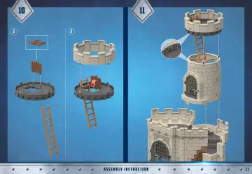 Οδηγίες συναρμολόγησης Playmobil 71642 - Κάστρο του Arwynn (11)