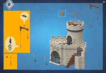 Οδηγίες συναρμολόγησης Playmobil 71642 - Κάστρο του Arwynn (12)