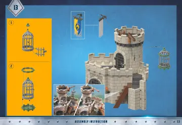 Οδηγίες συναρμολόγησης Playmobil 71642 - Κάστρο του Arwynn (13)