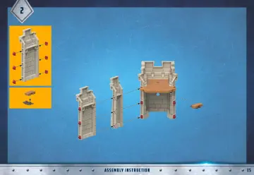 Οδηγίες συναρμολόγησης Playmobil 71642 - Κάστρο του Arwynn (15)