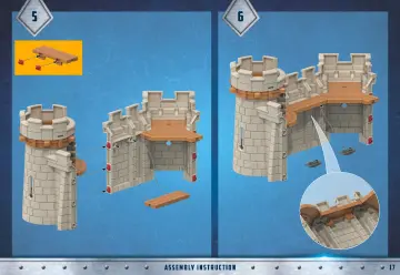 Οδηγίες συναρμολόγησης Playmobil 71642 - Κάστρο του Arwynn (17)