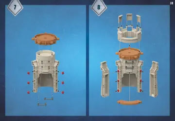 Οδηγίες συναρμολόγησης Playmobil 71642 - Κάστρο του Arwynn (18)