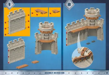 Οδηγίες συναρμολόγησης Playmobil 71642 - Κάστρο του Arwynn (19)