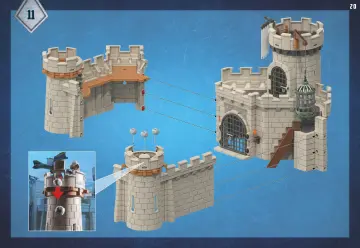 Οδηγίες συναρμολόγησης Playmobil 71642 - Κάστρο του Arwynn (20)