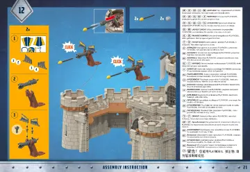 Οδηγίες συναρμολόγησης Playmobil 71642 - Κάστρο του Arwynn (21)