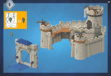 Οδηγίες συναρμολόγησης Playmobil 71642 - Κάστρο του Arwynn (24)