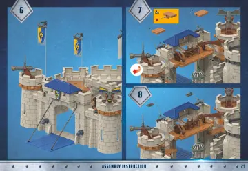 Οδηγίες συναρμολόγησης Playmobil 71642 - Κάστρο του Arwynn (25)