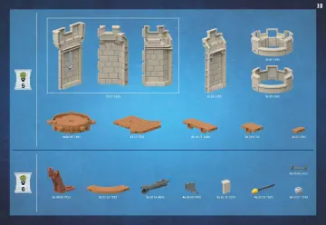 Οδηγίες συναρμολόγησης Playmobil 71642 - Κάστρο του Arwynn (30)