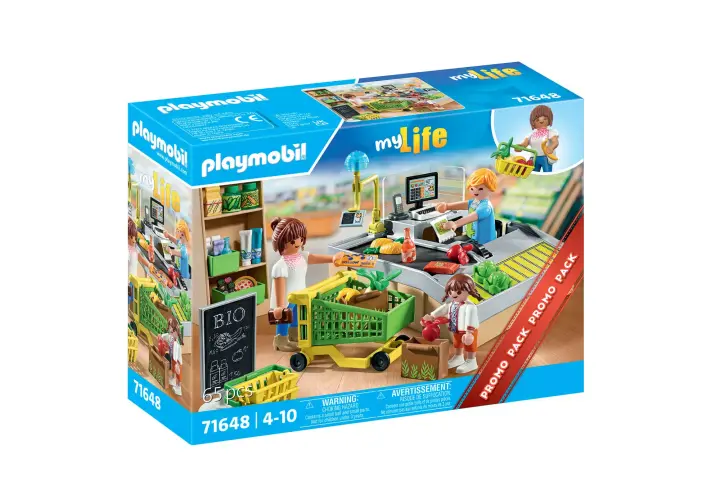 Playmobil 71648 - Biologische supermarkt - BOX