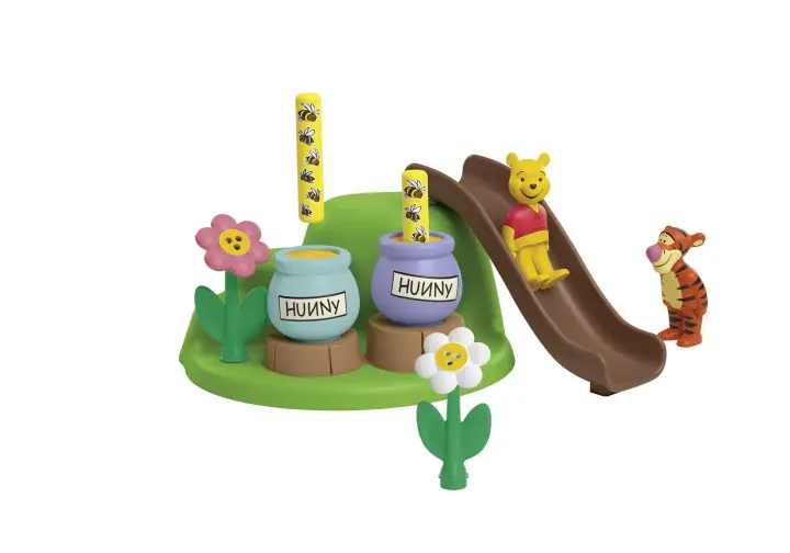 Playmobil 71694 - Junior & Disney : Winnie l'ourson et Tigrou avec jardin d'abeilles