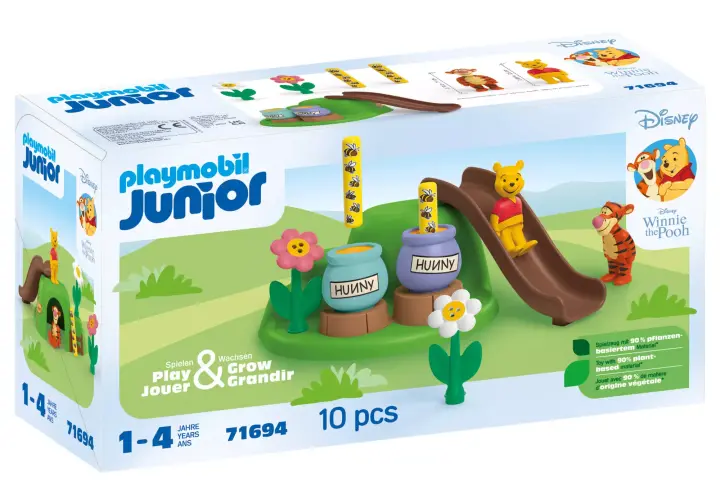 Playmobil 71694 - JUNIOR & Disney: Winnie-Pooh & Tigger Jardín de Abejas - BOX