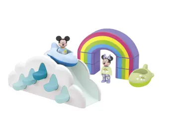 Playmobil 71696 - JUNIOR & Disney: Mickey Mouse's & Minnie Mouse's Cloud Home