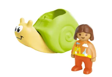 Playmobil 71699 - JUNIOR: Rocking Snail with Rattle Feature