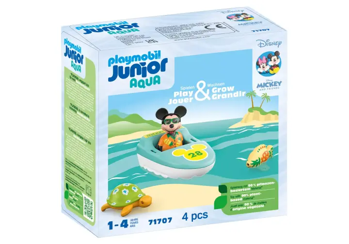 Playmobil 71707 - JUNIOR & Disney: Ο Μίκυ Μάους και το κρις-κραφτ του - BOX