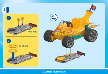 Bouwplannen Playmobil 71717 - Racende banaan (6)