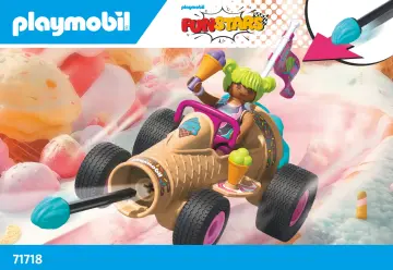 Bouwplannen Playmobil 71718 - Racende ijshoorn (1)