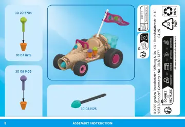 Bouwplannen Playmobil 71718 - Racende ijshoorn (8)