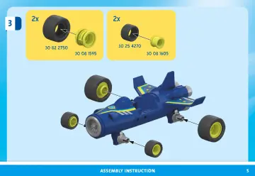 Bouwplannen Playmobil 71719 - Racende spacejet (5)