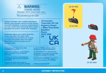 Bouwplannen Playmobil 71720 - Racende piratenboot (2)