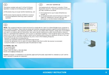 Notices de montage Playmobil 71729 - Voiture de police avec sirène et gyrophare (9)