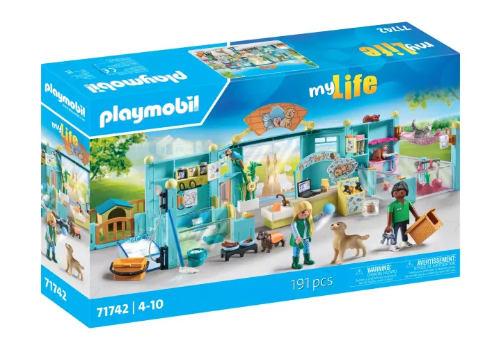 Playmobil 71742 - Hotel dla zwierząt - BOX
