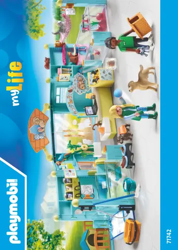 Instrukcje obsługi Playmobil 71742 - Hotel dla zwierząt (1)