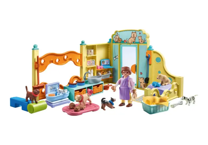 Playmobil 71743 - Guardería de cachorros
