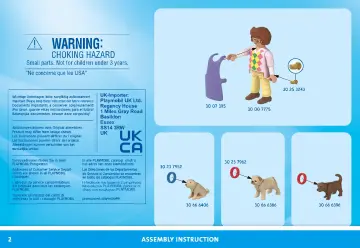 Manuales de instrucciones Playmobil 71743 - Guardería de cachorros (2)