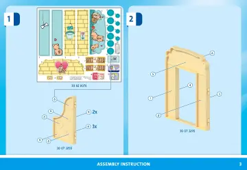 Manuales de instrucciones Playmobil 71743 - Guardería de cachorros (3)
