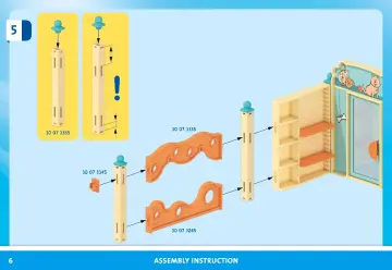 Manuales de instrucciones Playmobil 71743 - Guardería de cachorros (6)