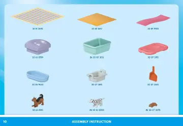 Manuales de instrucciones Playmobil 71743 - Guardería de cachorros (10)