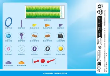 Notices de montage Playmobil 71745 - Aire de jeux pour chiens, enfant et éducatrice (6)