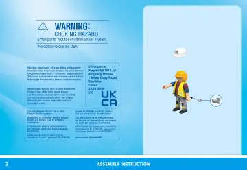 Notices de montage Playmobil 71750 - Camion de chantier avec grue, ouvrier, accessoires (2)