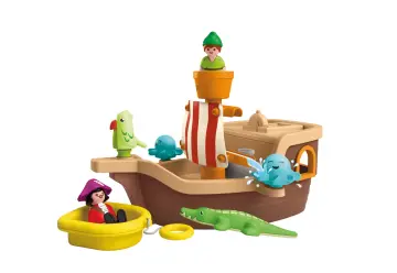 Playmobil 71769 - JUNIOR & Disney: Peter Pan's Splashing Pirate Ship