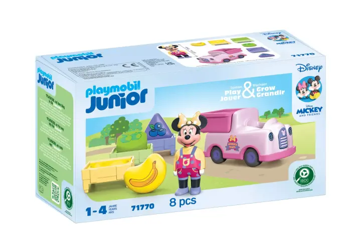 Playmobil 71770 - JUNIOR & Disney: el camión de la fruta de Minnie Mouse - BOX