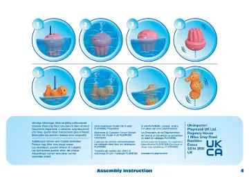 Bygganvisningar Playmobil 71775 - JUNIOR AQUA: Vattentank med rutschkana – Häll och lek (4)