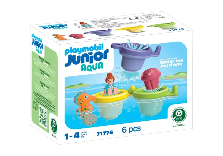 Playmobil 71776 - JUNIOR AQUA: Flytande koppar och vattenlek - BOX